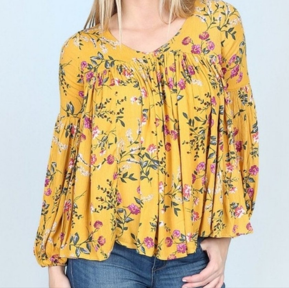 Altar'd State Floral Top